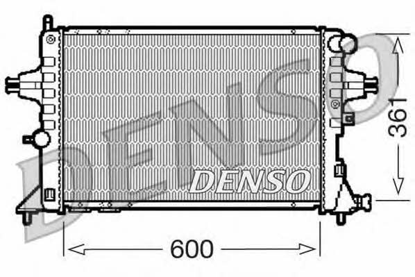 DENSO DRM20084 Radiator, engine cooling DRM20084