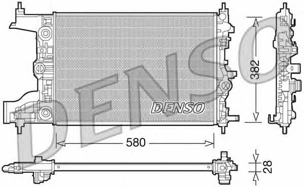 DENSO DRM20097 Radiator, engine cooling DRM20097