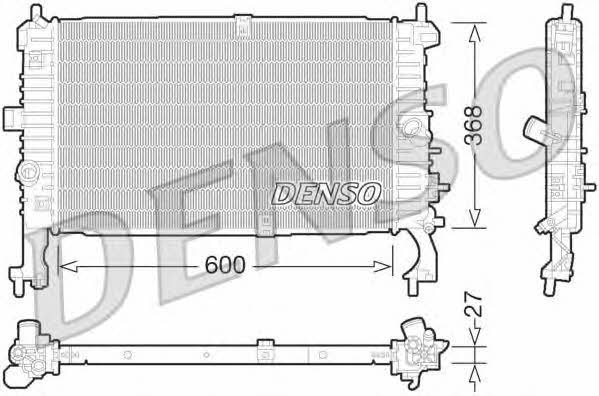 DENSO DRM20106 Radiator, engine cooling DRM20106