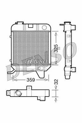 DENSO DRM21040 Radiator, engine cooling DRM21040