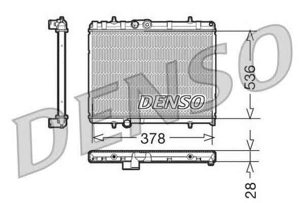 DENSO DRM21056 Radiator, engine cooling DRM21056