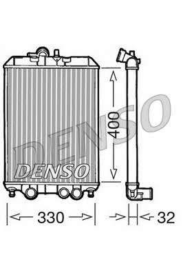 DENSO DRM22001 Radiator, engine cooling DRM22001