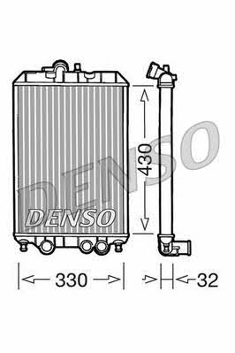 DENSO DRM22002 Radiator, engine cooling DRM22002