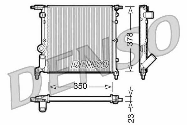 DENSO DRM23005 Radiator, engine cooling DRM23005