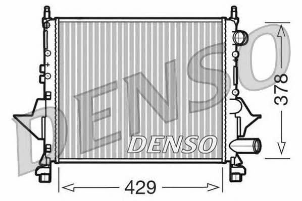DENSO DRM23082 Radiator, engine cooling DRM23082
