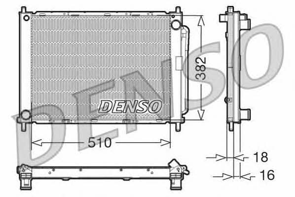 DENSO DRM23100 Cooler Module DRM23100