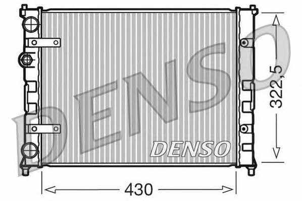DENSO DRM26007 Radiator, engine cooling DRM26007