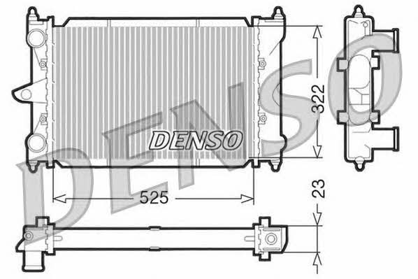 DENSO DRM32034 Radiator, engine cooling DRM32034