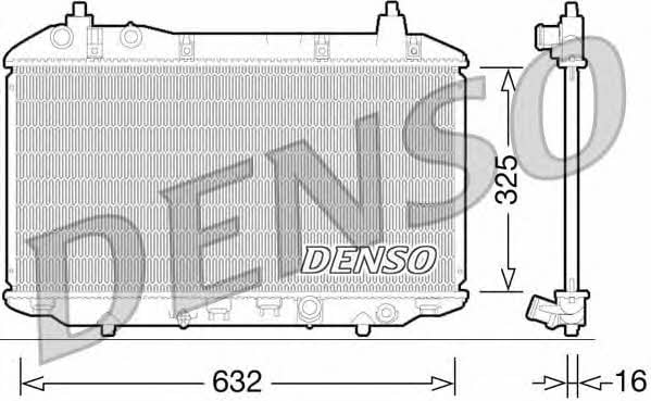 DENSO DRM40031 Radiator, engine cooling DRM40031