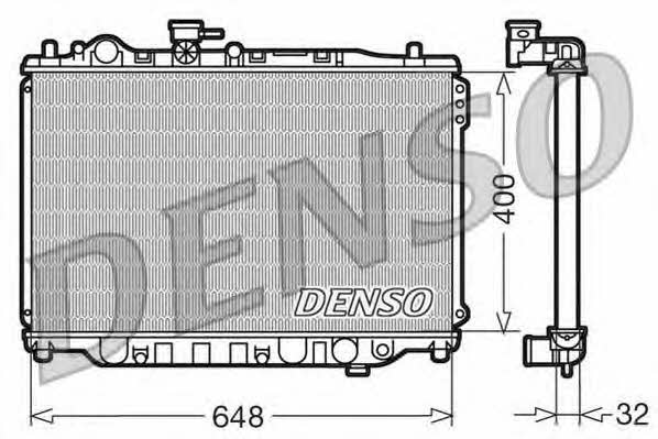 DENSO DRM44007 Radiator, engine cooling DRM44007