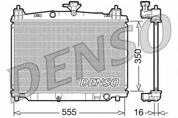 DENSO DRM44016 Radiator, engine cooling DRM44016