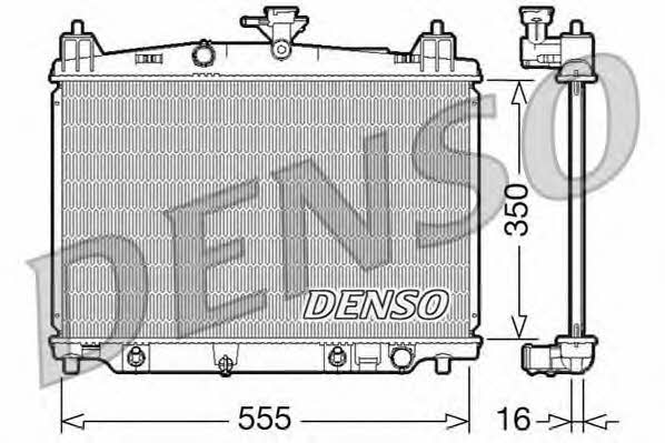 DENSO DRM44018 Radiator, engine cooling DRM44018