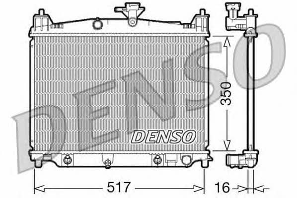 DENSO DRM44019 Radiator, engine cooling DRM44019