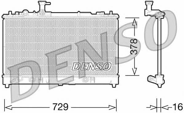 DENSO DRM44026 Radiator, engine cooling DRM44026