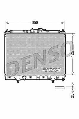 DENSO DRM45006 Radiator, engine cooling DRM45006