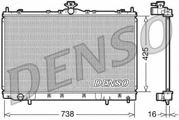 DENSO DRM45012 Radiator, engine cooling DRM45012
