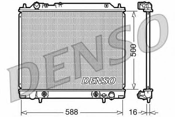 DENSO DRM45013 Radiator, engine cooling DRM45013