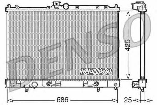DENSO DRM45027 Radiator, engine cooling DRM45027