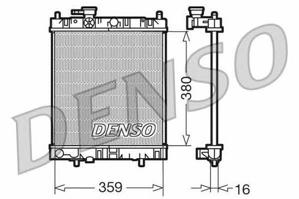 DENSO DRM46001 Radiator, engine cooling DRM46001