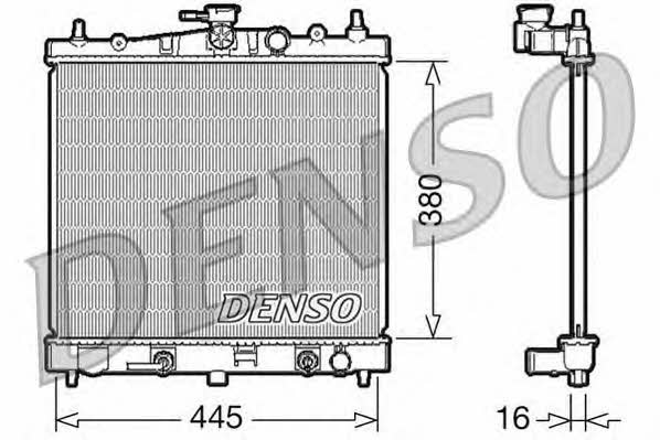 DENSO DRM46021 Radiator, engine cooling DRM46021