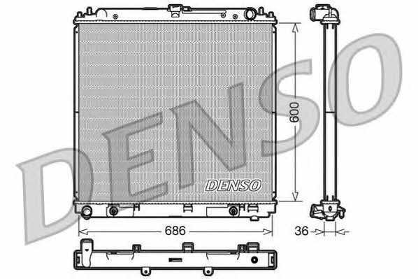 DENSO DRM46032 Radiator, engine cooling DRM46032