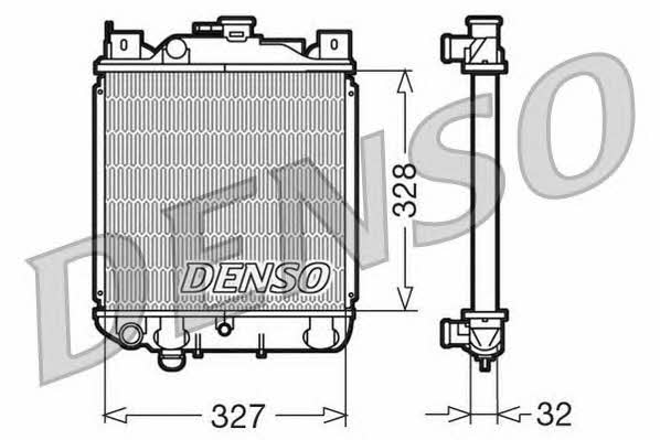 DENSO DRM47006 Radiator, engine cooling DRM47006