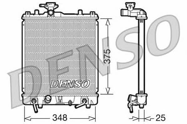 DENSO DRM47009 Radiator, engine cooling DRM47009