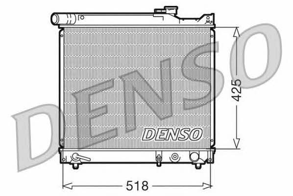 DENSO DRM47012 Radiator, engine cooling DRM47012
