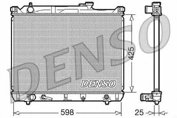 DENSO DRM47021 Radiator, engine cooling DRM47021