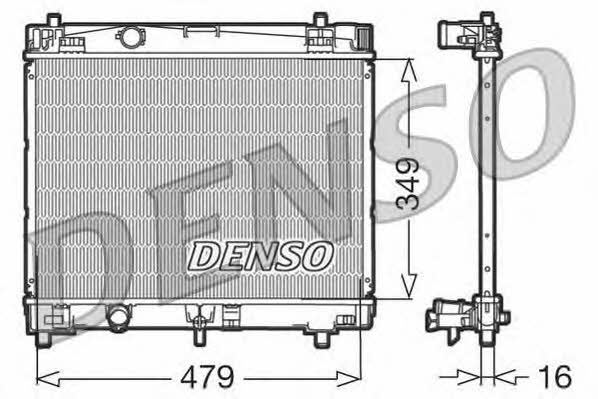 DENSO DRM50003 Radiator, engine cooling DRM50003