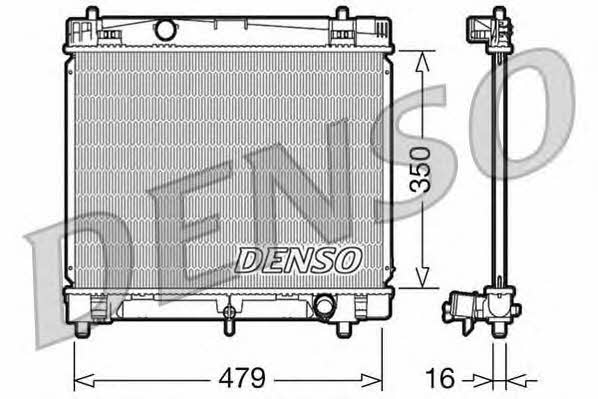DRM50008 DENSO Engine cooling radiator