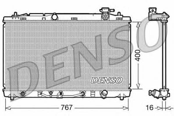 DENSO DRM50030 Radiator, engine cooling DRM50030