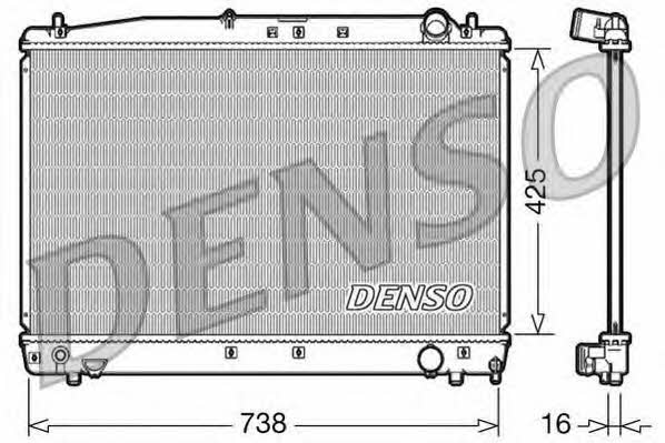 DENSO DRM50033 Radiator, engine cooling DRM50033