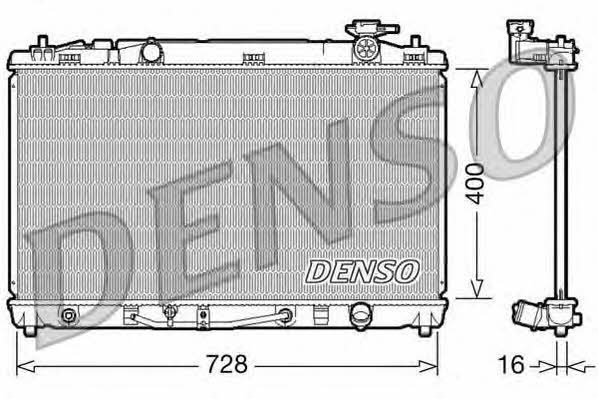 DENSO DRM50042 Radiator, engine cooling DRM50042