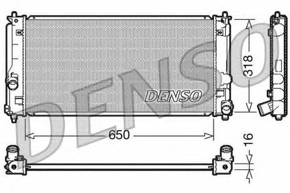 DENSO DRM50044 Radiator, engine cooling DRM50044
