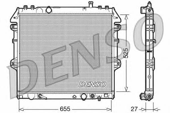 DENSO DRM50045 Radiator, engine cooling DRM50045