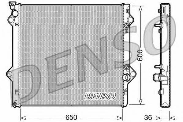 DENSO DRM50049 Radiator, engine cooling DRM50049