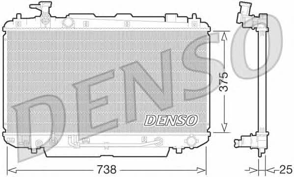 DENSO DRM50064 Radiator, engine cooling DRM50064