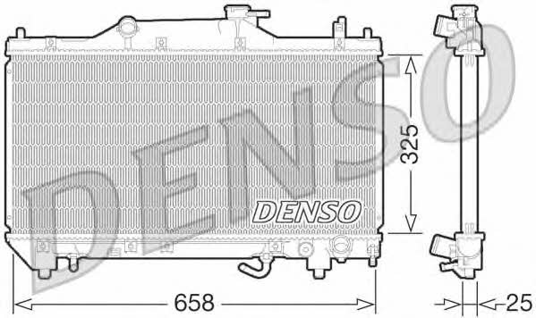 DENSO DRM50067 Radiator, engine cooling DRM50067