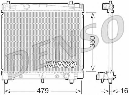 DENSO DRM50070 Radiator, engine cooling DRM50070