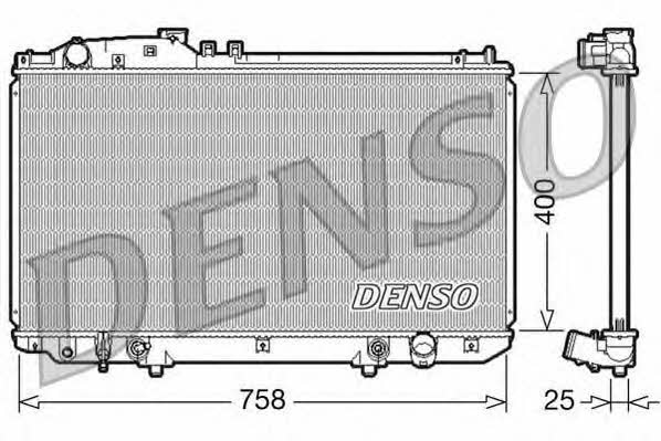 DENSO DRM51006 Radiator, engine cooling DRM51006