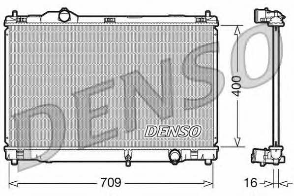 DENSO DRM51008 Radiator, engine cooling DRM51008