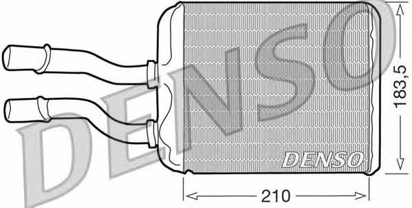 DENSO DRR01011 Heat exchanger, interior heating DRR01011