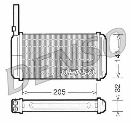 DENSO DRR10002 Heat exchanger, interior heating DRR10002