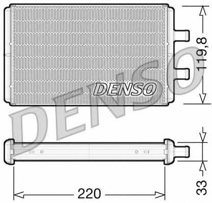 DENSO DRR12007 Heat exchanger, interior heating DRR12007
