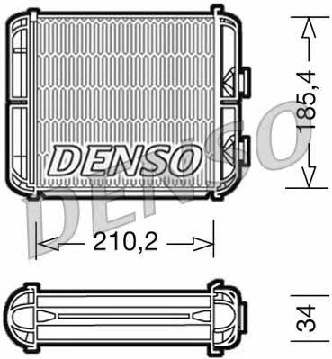 DENSO DRR20003 Heat exchanger, interior heating DRR20003