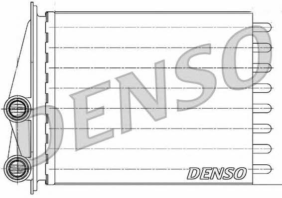 DENSO DRR23020 Heat exchanger, interior heating DRR23020