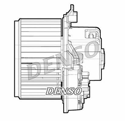 DENSO DEA09072 Fan assy - heater motor DEA09072