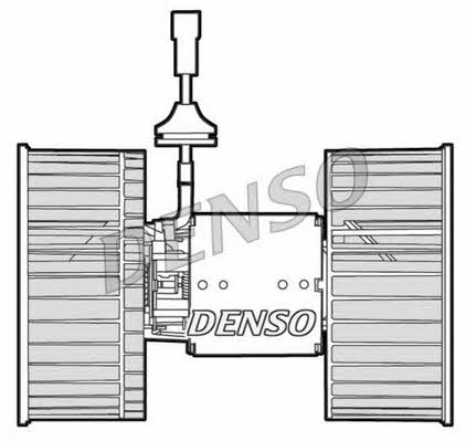 DENSO DEA12002 Fan assy - heater motor DEA12002