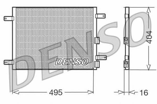 DENSO DCN01023 Cooler Module DCN01023